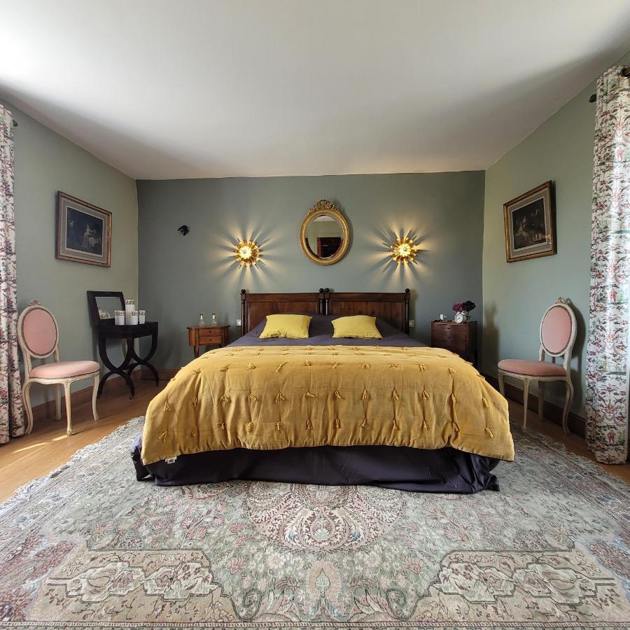 Gite De Charme Au Manoir Du Plessis-Quinquis Sainte-Seve Екстериор снимка