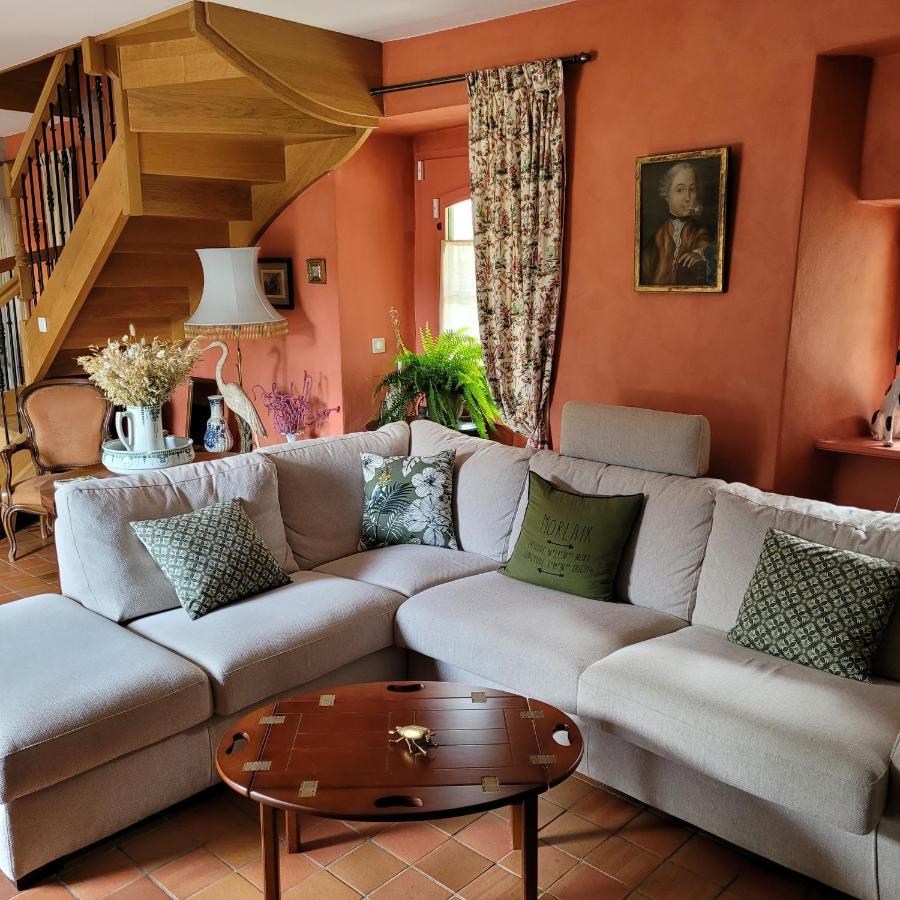 Gite De Charme Au Manoir Du Plessis-Quinquis Sainte-Seve Екстериор снимка